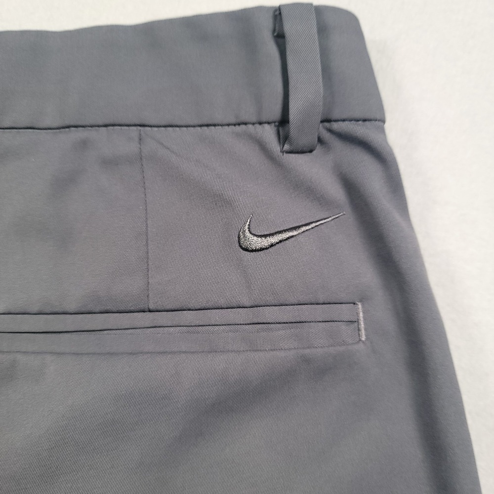 Nike Men Dri-FIT Core Flex Golf Shorts 32 Gray Stretch Performance Chino - Picture 10 of 11